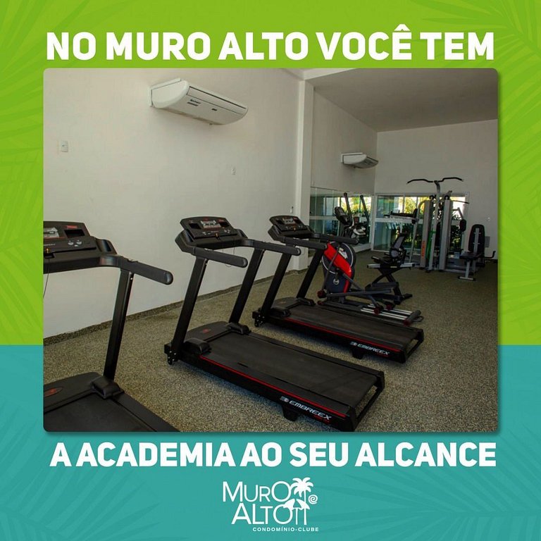 Muro Alto – Flat espaçoso com lazer de resort