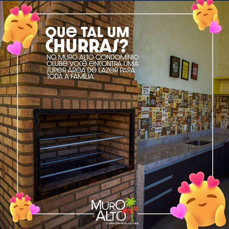 Muro Alto Apartamento confortável