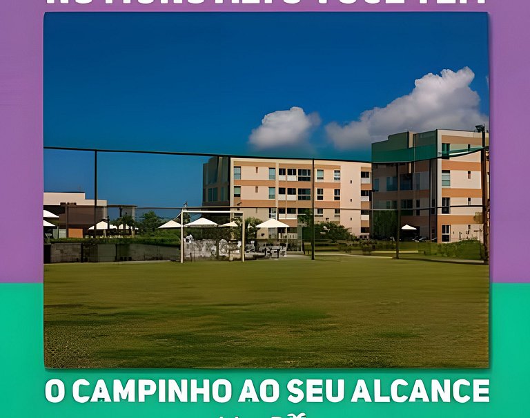 Muro Alto – Flat espaçoso com lazer de resort