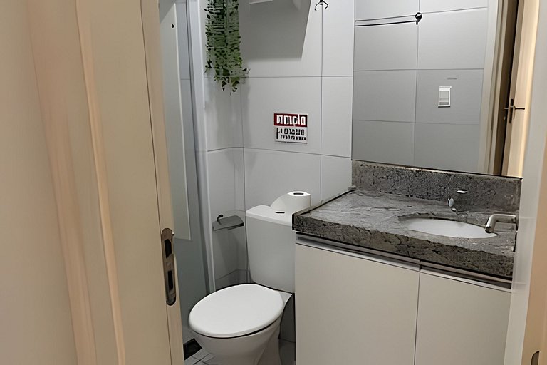 Muro Alto – Flat espaçoso com lazer de resort