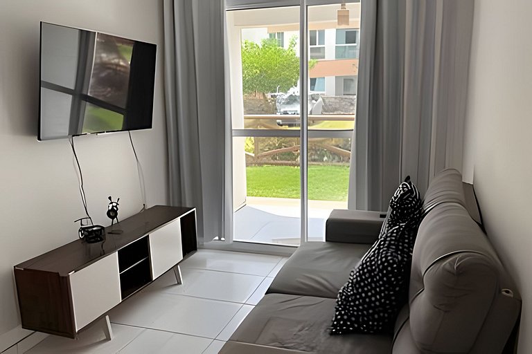 Muro Alto – Flat espaçoso com lazer de resort