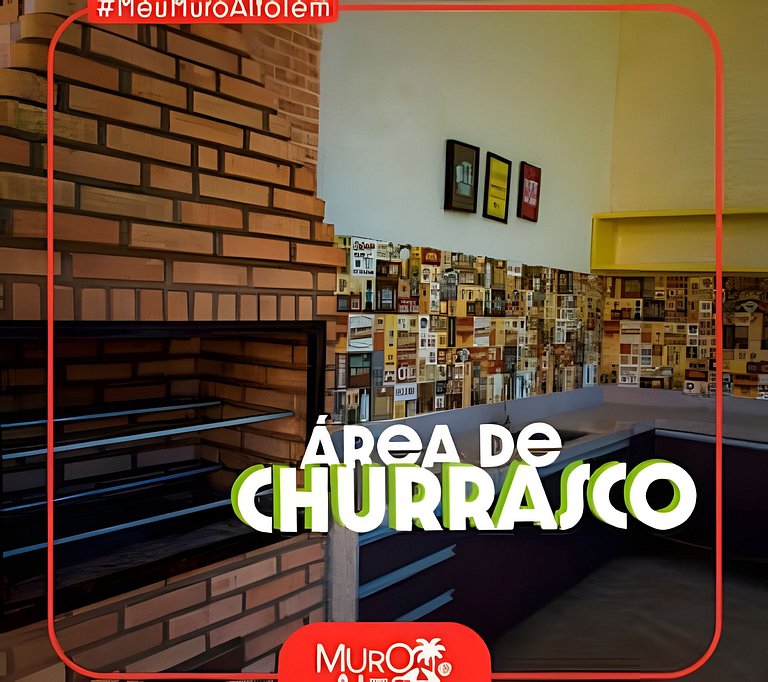 Muro Alto – Flat espaçoso com lazer de resort