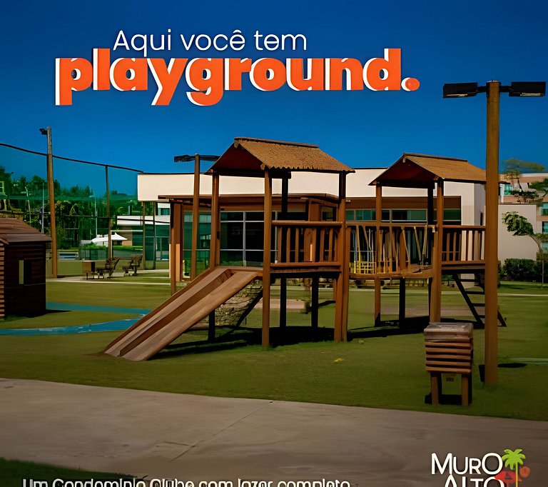Muro Alto – Flat espaçoso com lazer de resort