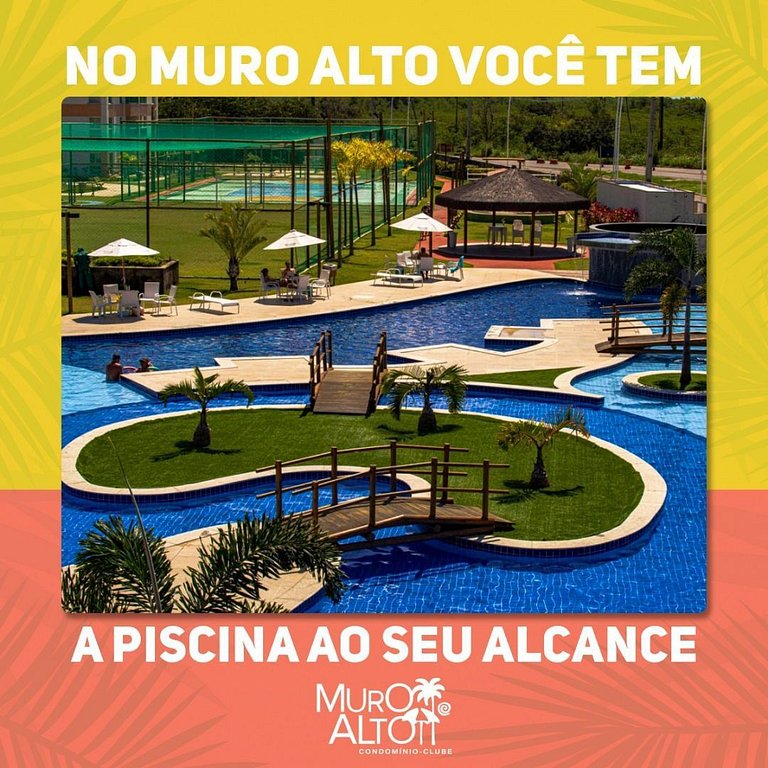 Apartamento 3 Quartos no Muro Alto