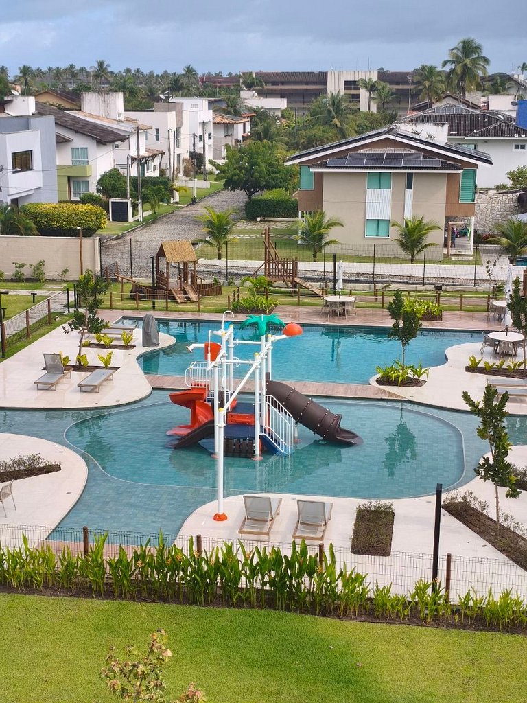 Apartamento Beira Mar em Muro Alto Alto Padrão