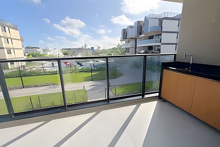 2 Quartos e vista incrível Pé na Areia Muro Alto