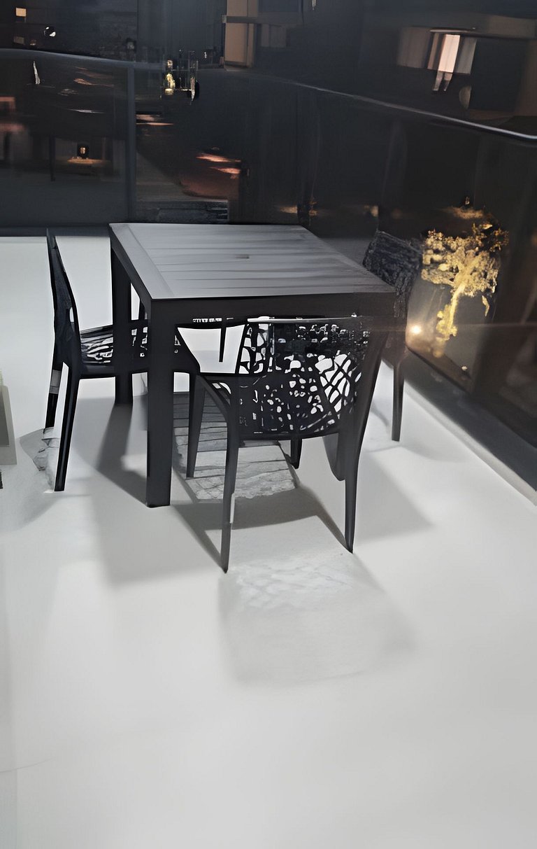 2 Quartos e vista incrível Pé na Areia Muro Alto