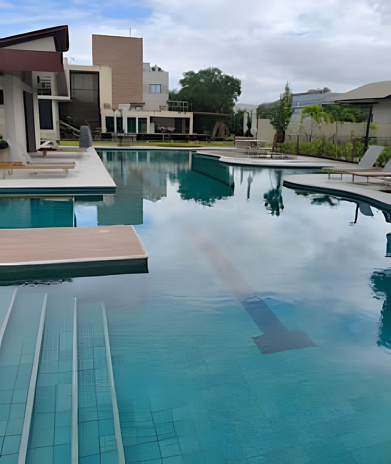 2 Quartos e vista incrível Pé na Areia Muro Alto