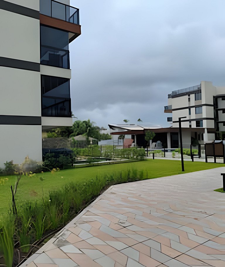 2 Quartos e vista incrível Pé na Areia Muro Alto