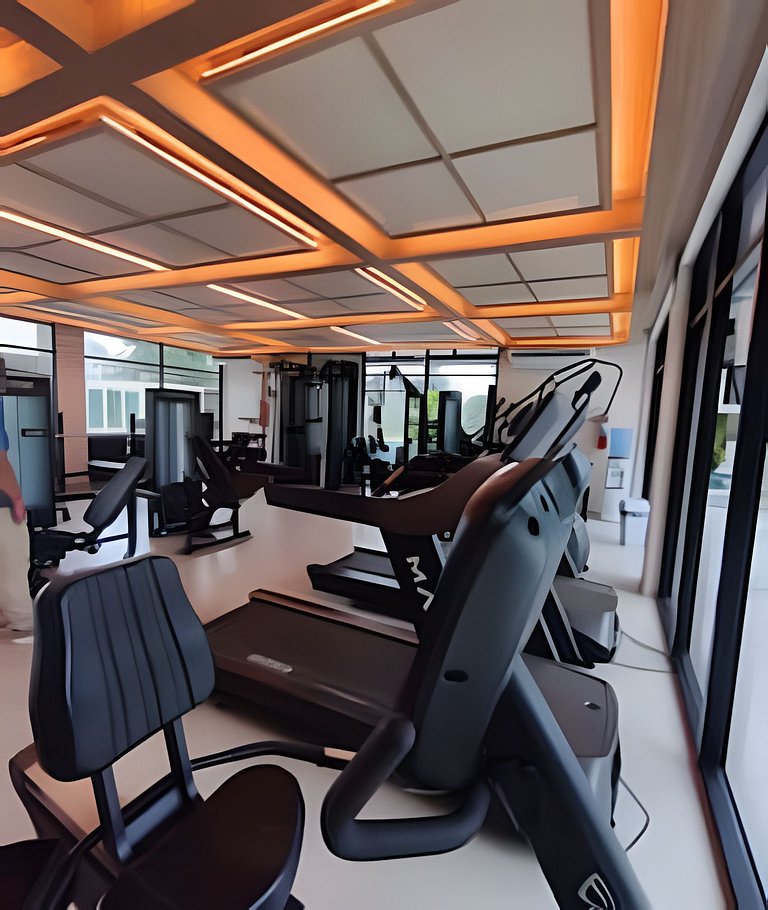 2 Quartos e vista incrível Pé na Areia Muro Alto