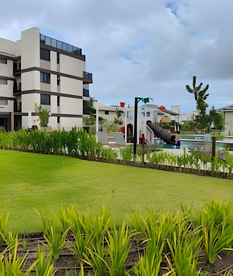 2 Quartos e vista incrível Pé na Areia Muro Alto