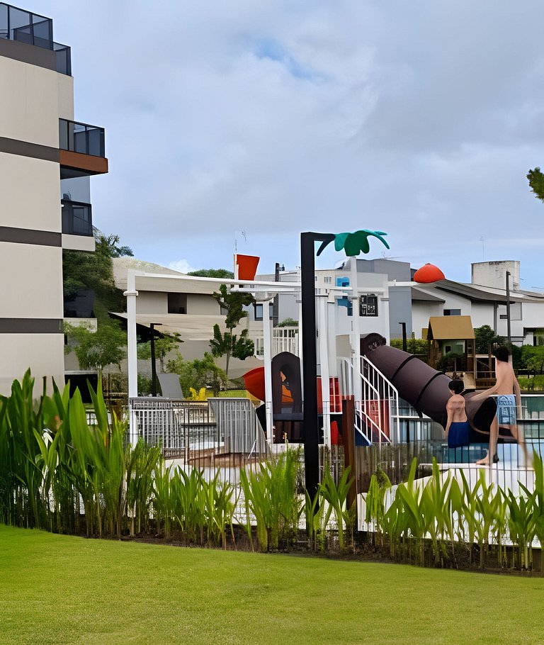 2 Quartos e vista incrível Pé na Areia Muro Alto