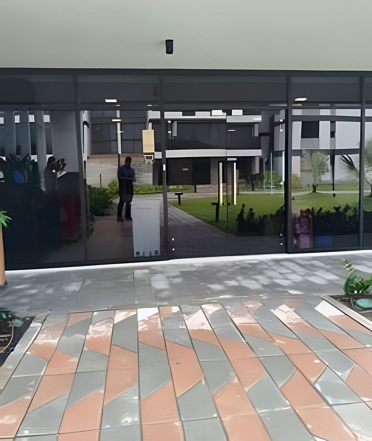 2 Quartos e vista incrível Pé na Areia Muro Alto