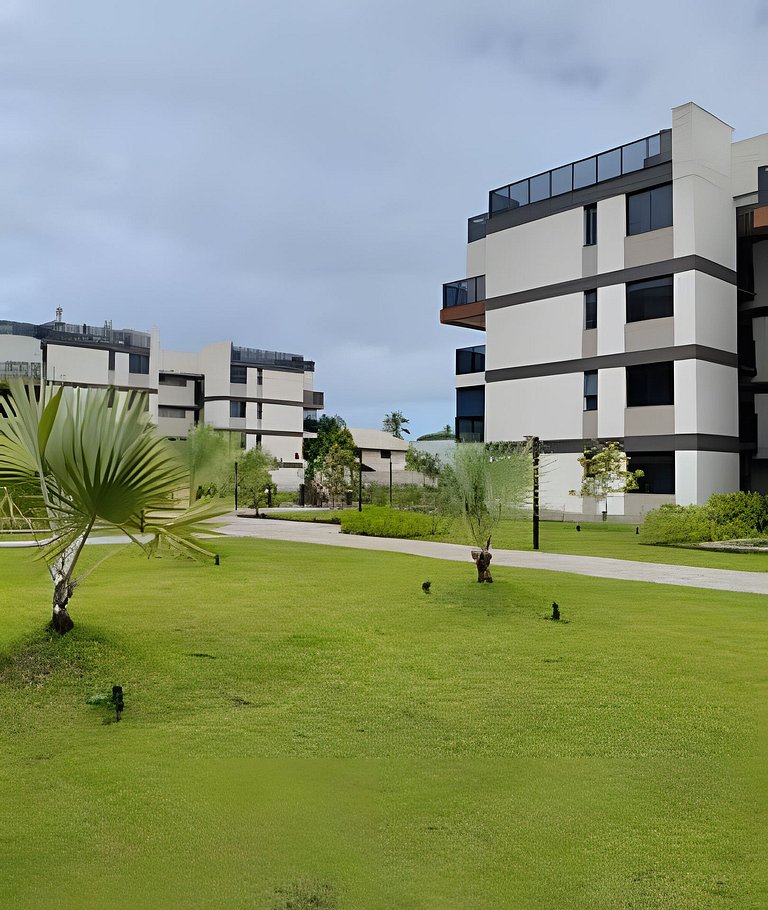 2 Quartos e vista incrível Pé na Areia Muro Alto