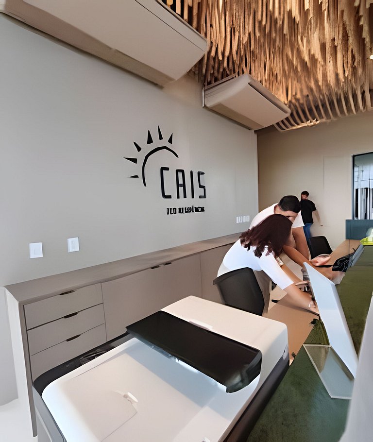 2 Quartos e vista incrível Pé na Areia Muro Alto