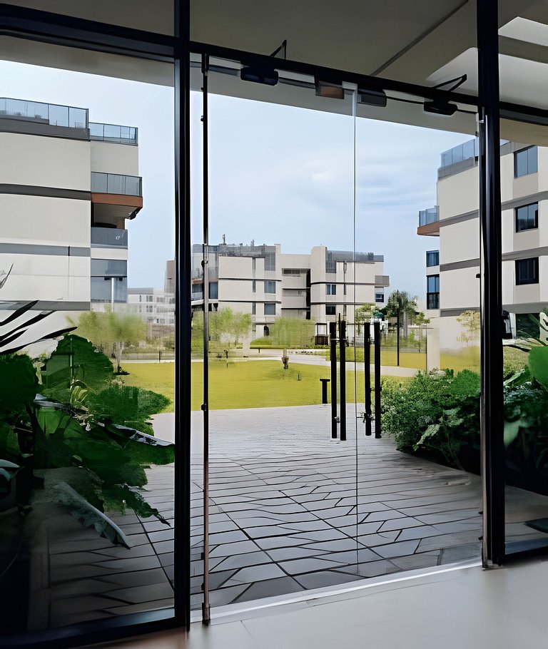 2 Quartos e vista incrível Pé na Areia Muro Alto