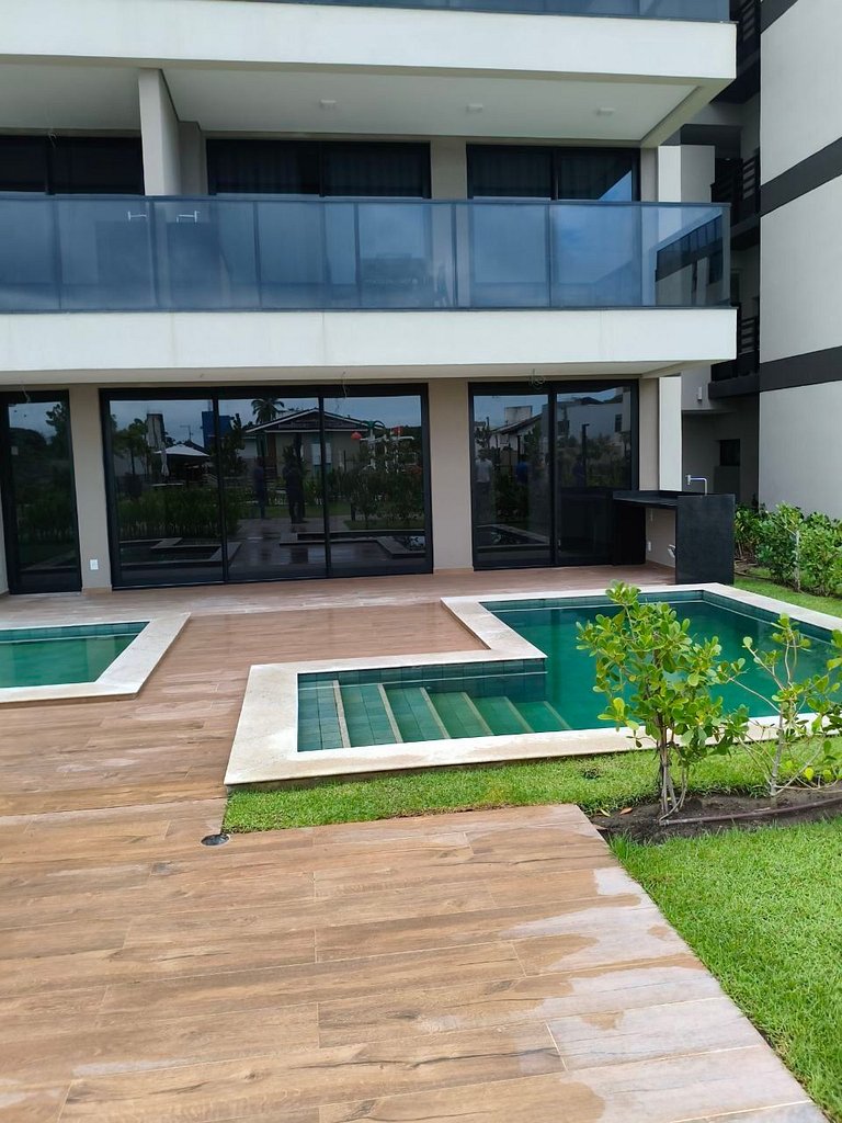 2 Quartos e vista incrível Pé na Areia Muro Alto