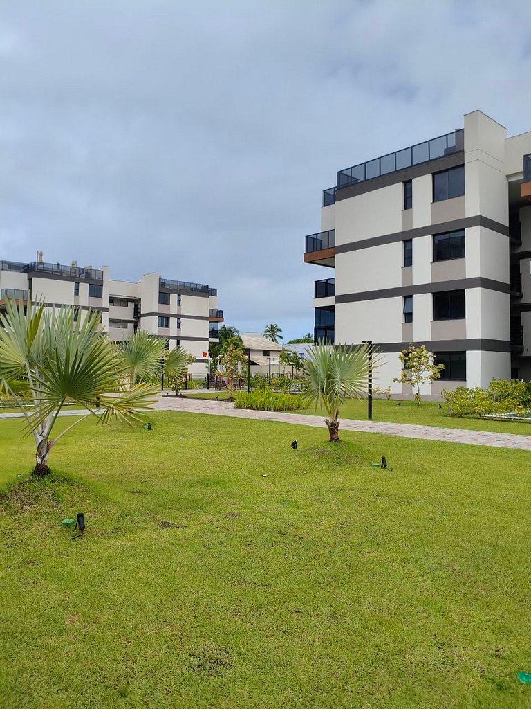 2 Quartos e vista incrível Pé na Areia Muro Alto