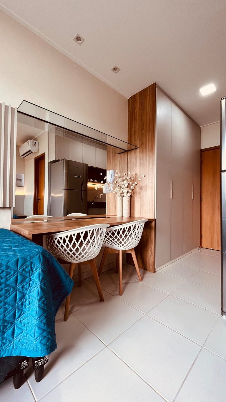 Estúdio C315 Makia Beach – Próximo à Praia