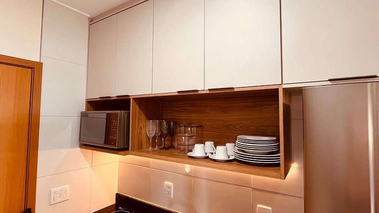 Estúdio C315 Makia Beach – Próximo à Praia