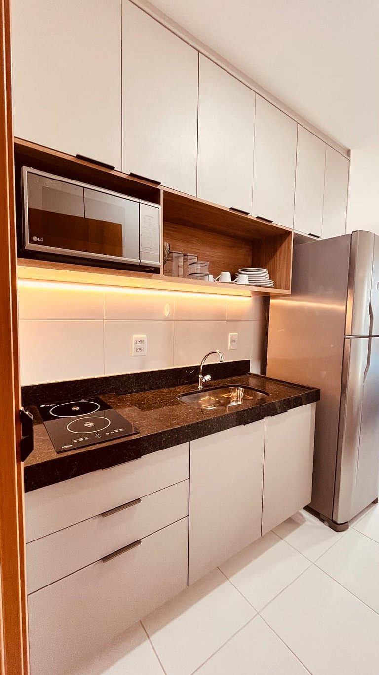 Estúdio C315 Makia Beach – Próximo à Praia