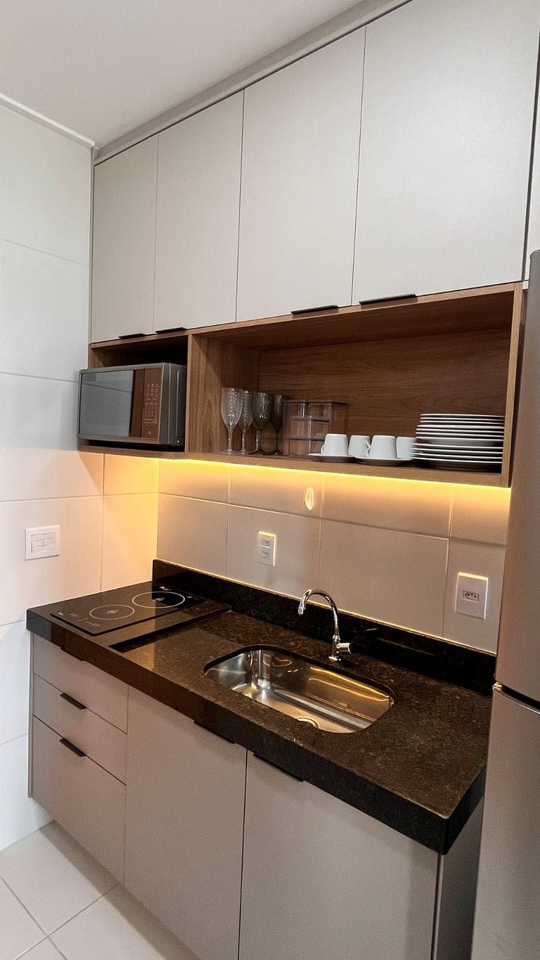 Estúdio C315 Makia Beach – Próximo à Praia