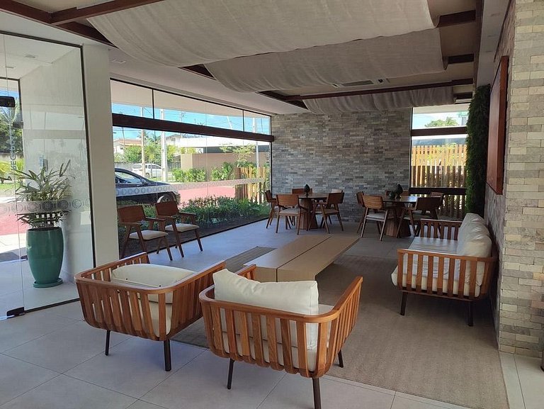 Estúdio C315 Makia Beach – Próximo à Praia