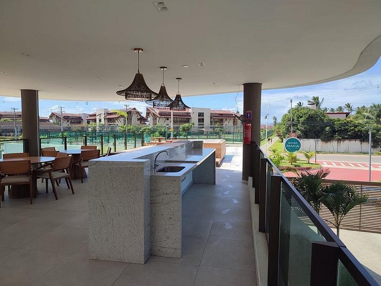 Estúdio C315 Makia Beach – Próximo à Praia