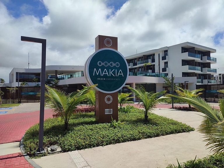Estúdio C315 Makia Beach – Próximo à Praia
