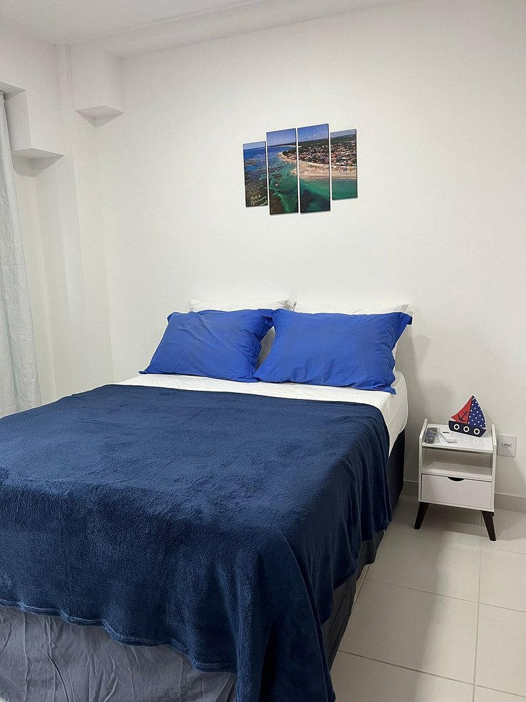 Studio aconchegante no Mana Beach Experience