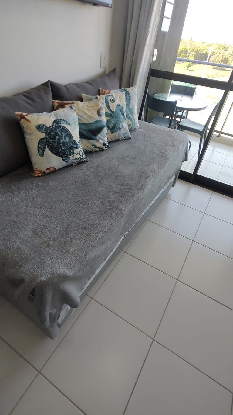 Studio aconchegante no Mana Beach Experience