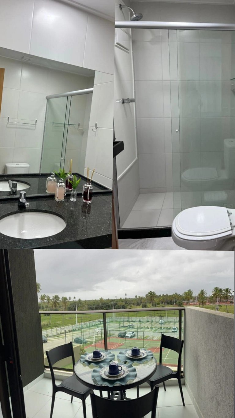 Studio aconchegante no Mana Beach Experience