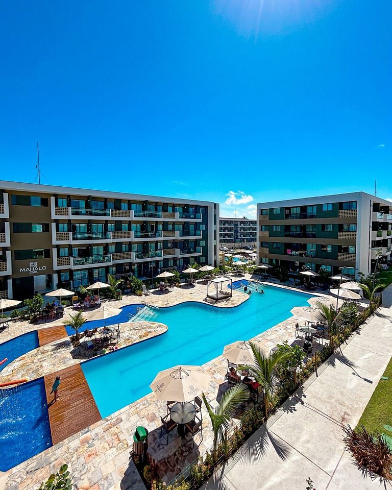 Studio aconchegante no Mana Beach Experience