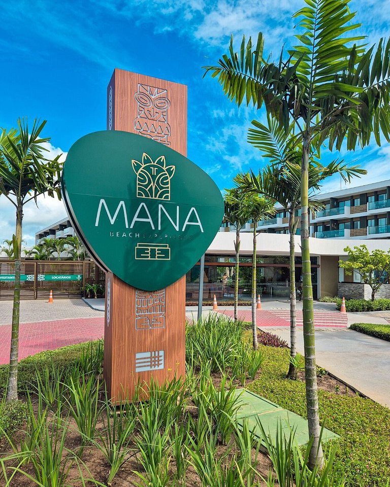 Studio aconchegante no Mana Beach Experience