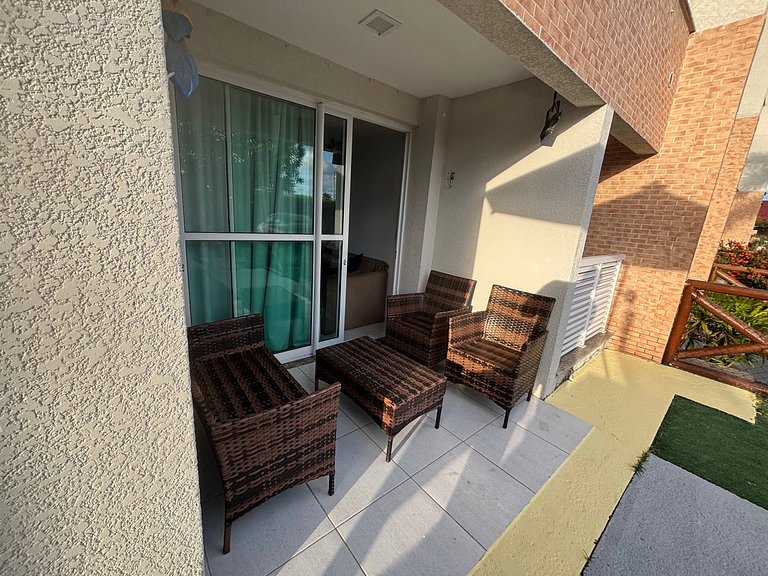 Apartamento Garden Térreo Em Muro Alto