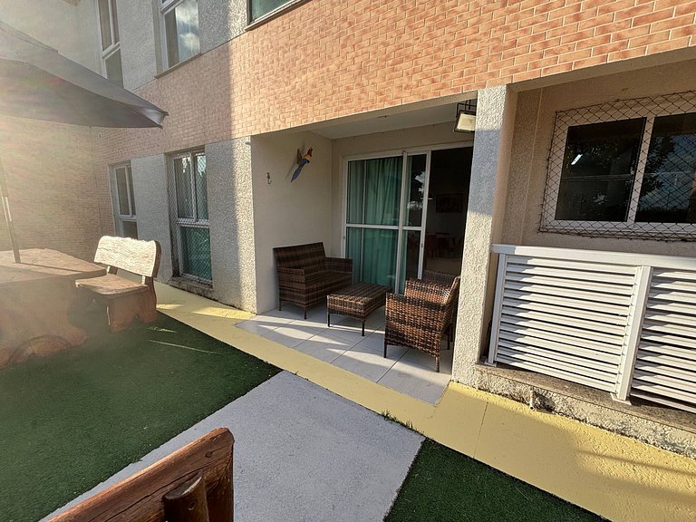 Apartamento Garden Térreo Em Muro Alto