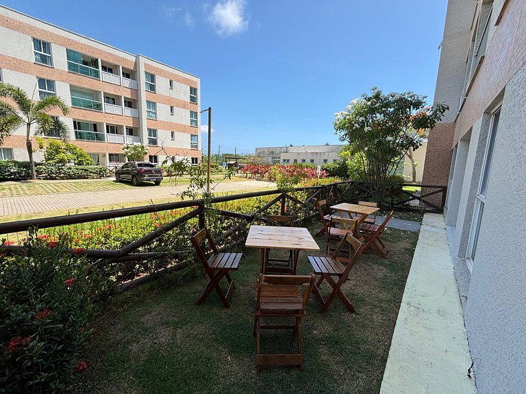 Apartamento completo perto da praia em Muro Alto