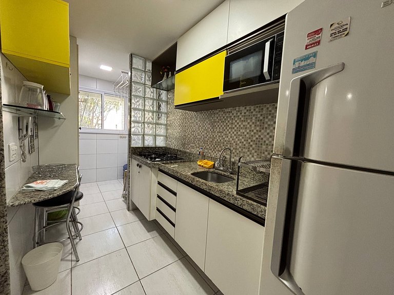 Apartamento completo perto da praia em Muro Alto