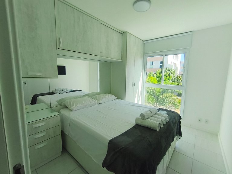 Apartamento moderno e confortável próximo à praia