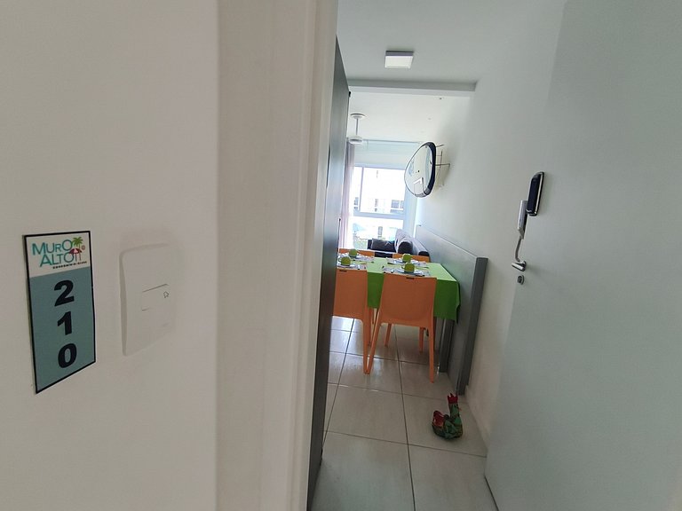 Apartamento moderno e confortável próximo à praia