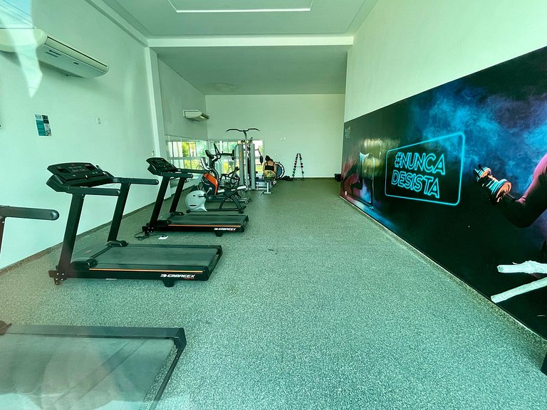 Apartamento moderno e confortável próximo à praia