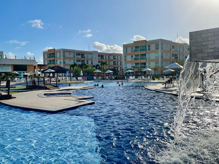 Apartamento moderno e confortável próximo à praia