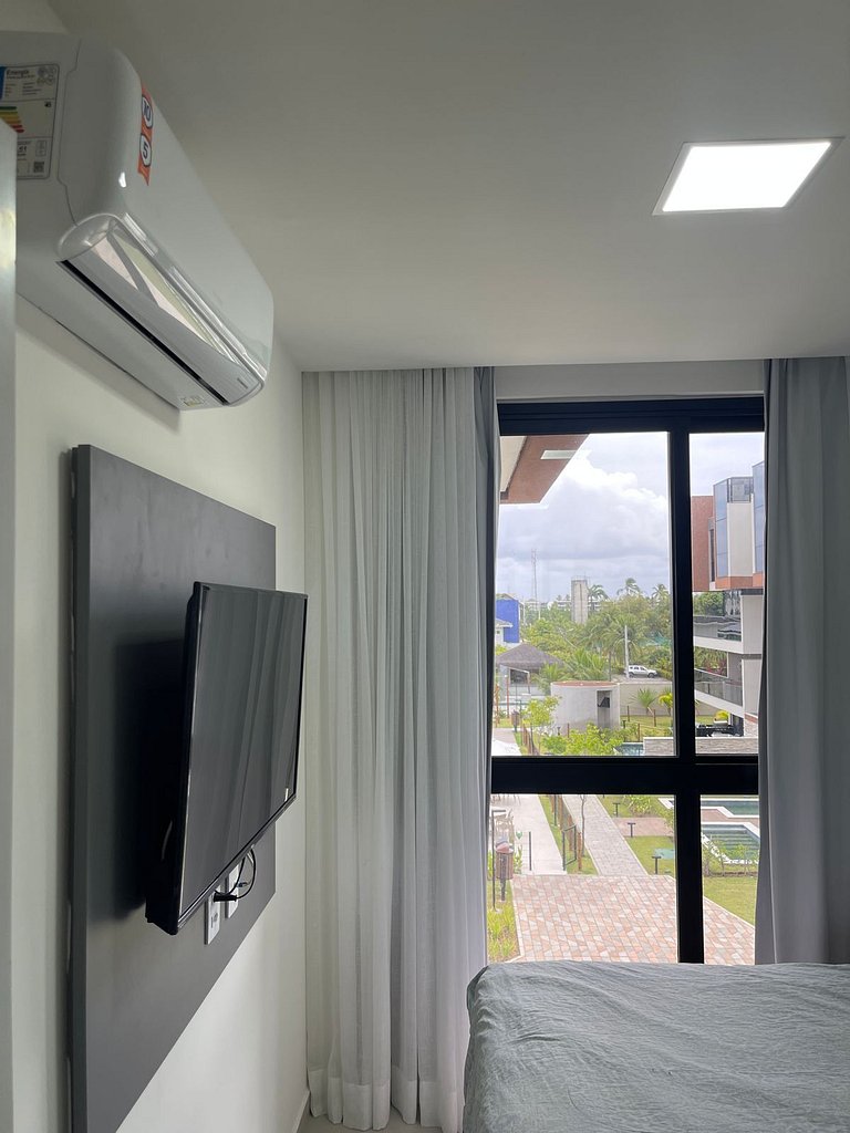 Apartamento Beira Mar em Muro Alto Alto Padrão