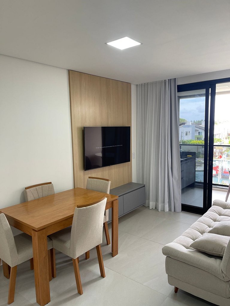 Apartamento Beira Mar em Muro Alto Alto Padrão