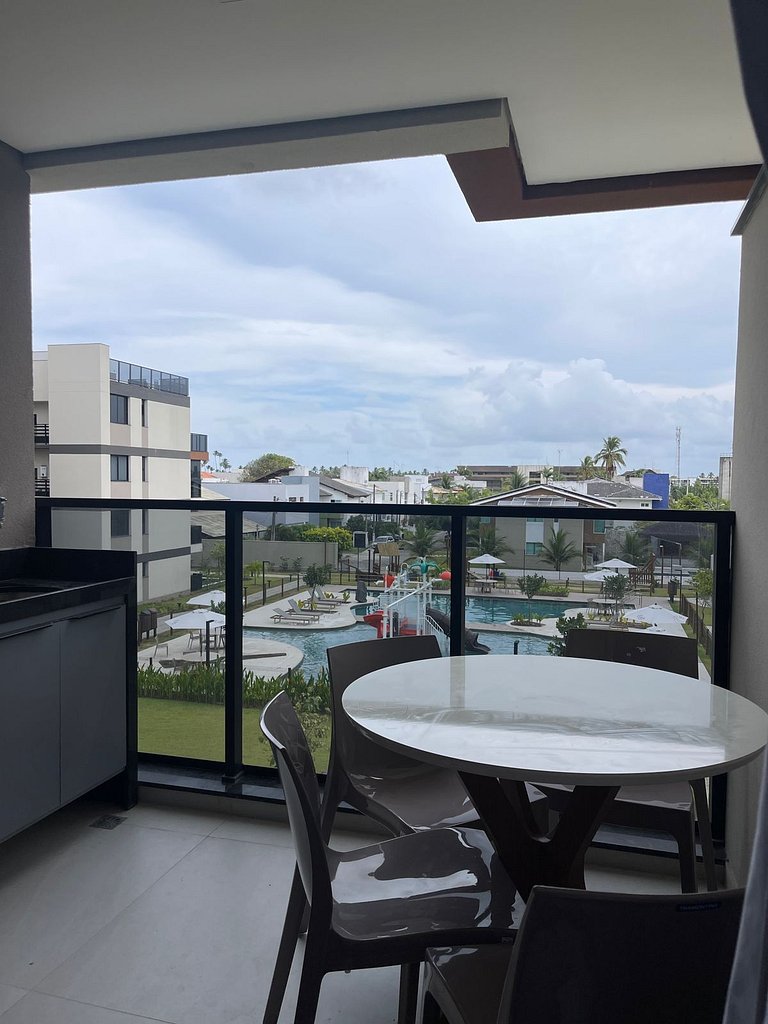 Apartamento Beira Mar em Muro Alto Alto Padrão