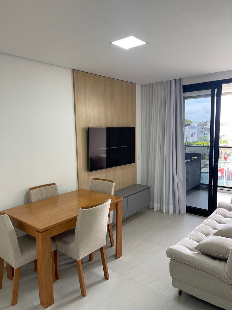 Apartamento Beira Mar em Muro Alto Alto Padrão