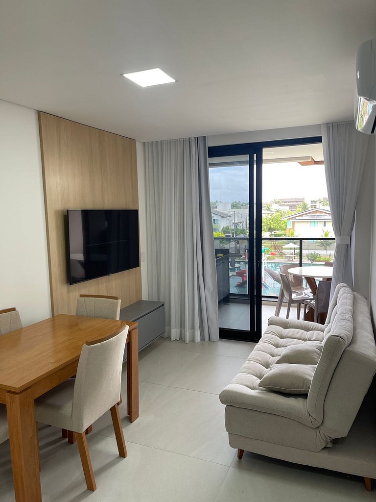 Apartamento Beira Mar em Muro Alto Alto Padrão