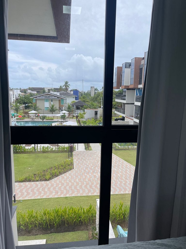 Apartamento Beira Mar em Muro Alto Alto Padrão