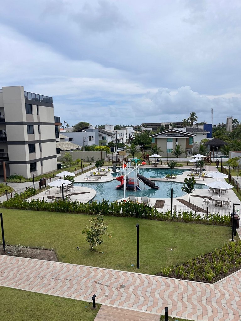 Apartamento Beira Mar em Muro Alto Alto Padrão